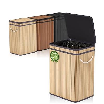 Poubelle en bambou