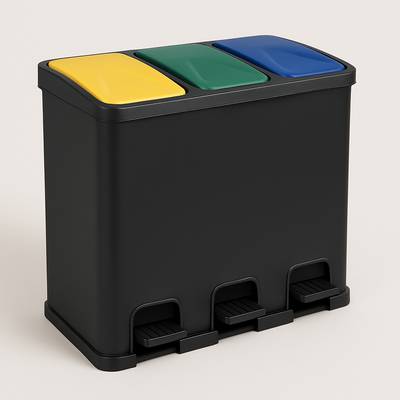 Poubelle tri pas cher